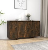 VidaXL Dressoir 135x41x75 cm spaanplaat gerookt eikenkleurig