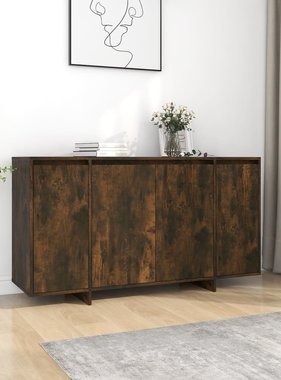 VidaXL Dressoir 135x41x75 cm spaanplaat gerookt eikenkleurig