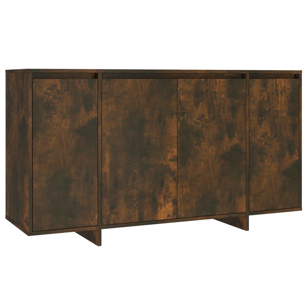 VidaXL Dressoir 135x41x75 cm spaanplaat gerookt eikenkleurig