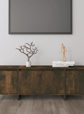 VidaXL Tv-meubel 120x30x40,5 cm spaanplaat gerook eikenkleurig