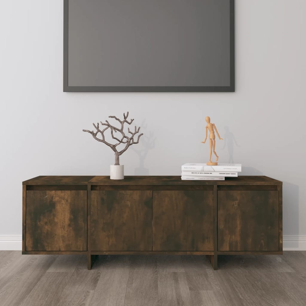VidaXL Tv-meubel 120x30x40,5 cm spaanplaat gerook eikenkleurig