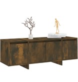 VidaXL Tv-meubel 120x30x40,5 cm spaanplaat gerook eikenkleurig