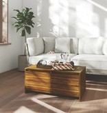 VidaXL Salontafel 90x50x41,5 cm spaanplaat bruineikenkleurig