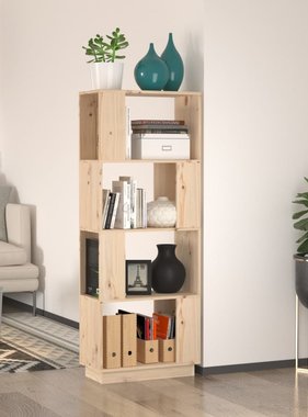 vidaXL Boekenkast/kamerscherm 51x25x132 cm massief grenenhout