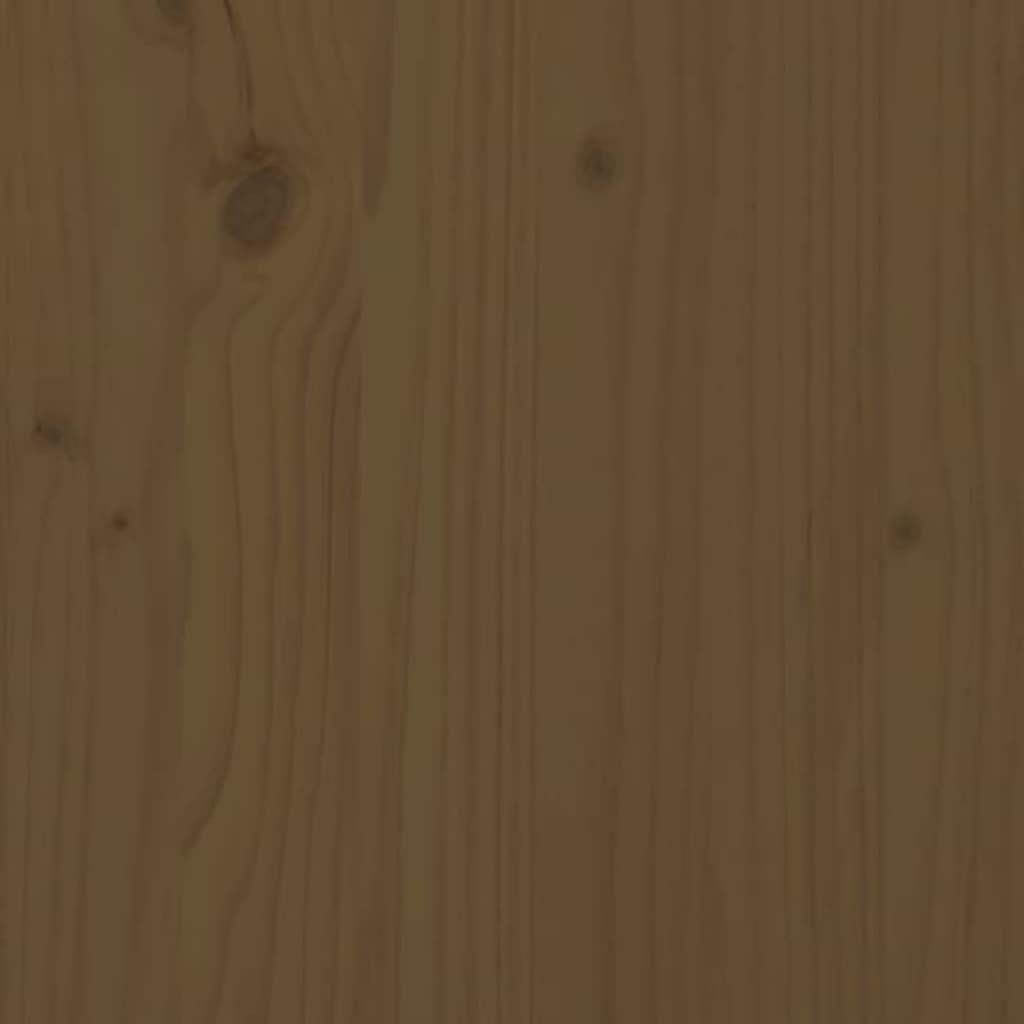 VidaXL Boekenkast/kamerscherm 60x35x125 cm massief hout honingbruin