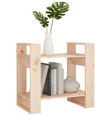 vidaXL Boekenkast/kamerscherm 60x35x57 cm massief grenenhout