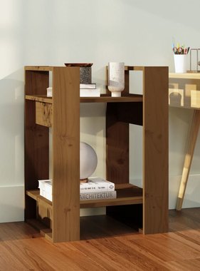 vidaXL Boekenkast/kamerscherm 41x35x57 cm grenenhout honingbruin