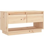 VidaXL Tv-meubel 74x34x40 cm massief grenenhout