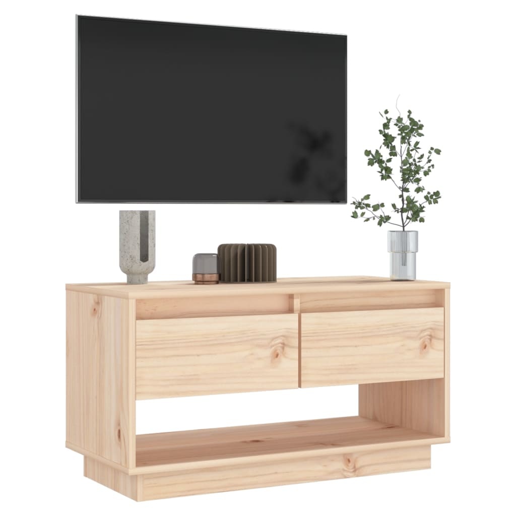 VidaXL Tv-meubel 74x34x40 cm massief grenenhout