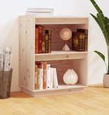 VidaXL Wandkast 60x34x75cm massief grenenhout