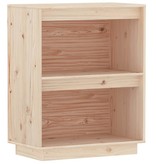 vidaXL Wandkast 60x34x75cm massief grenenhout