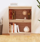 VidaXL Wandkast 60x34x75cm massief grenenhout