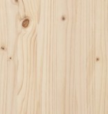 VidaXL Wandkast 60x34x75cm massief grenenhout