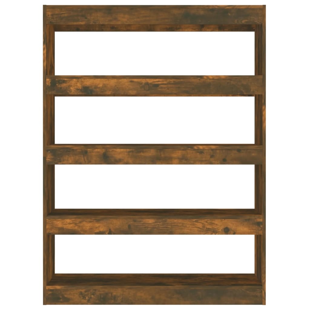 VidaXL Boekenkast/kamerscherm 100x30x135 cm gerookt eikenkleurig