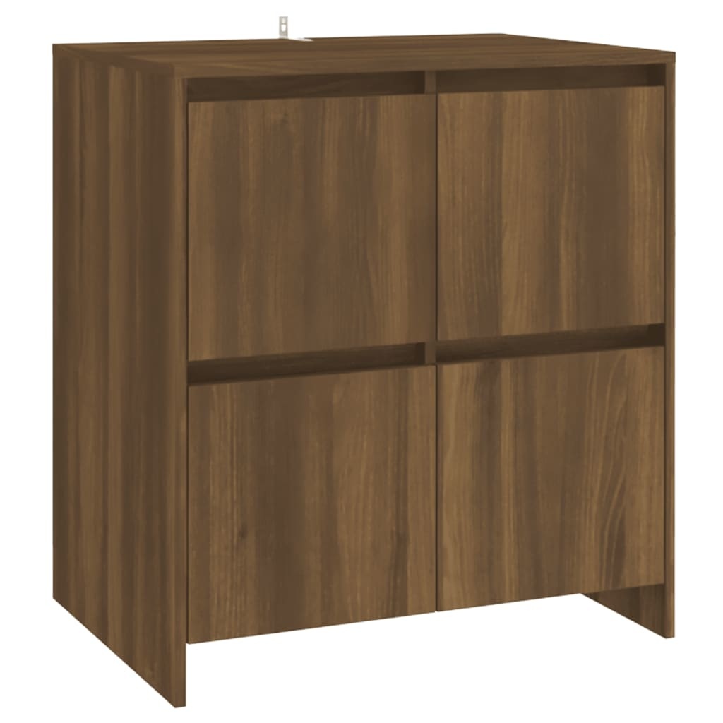 VidaXL Dressoir 70x41x75 cm spaanplaat bruineikenkleurig