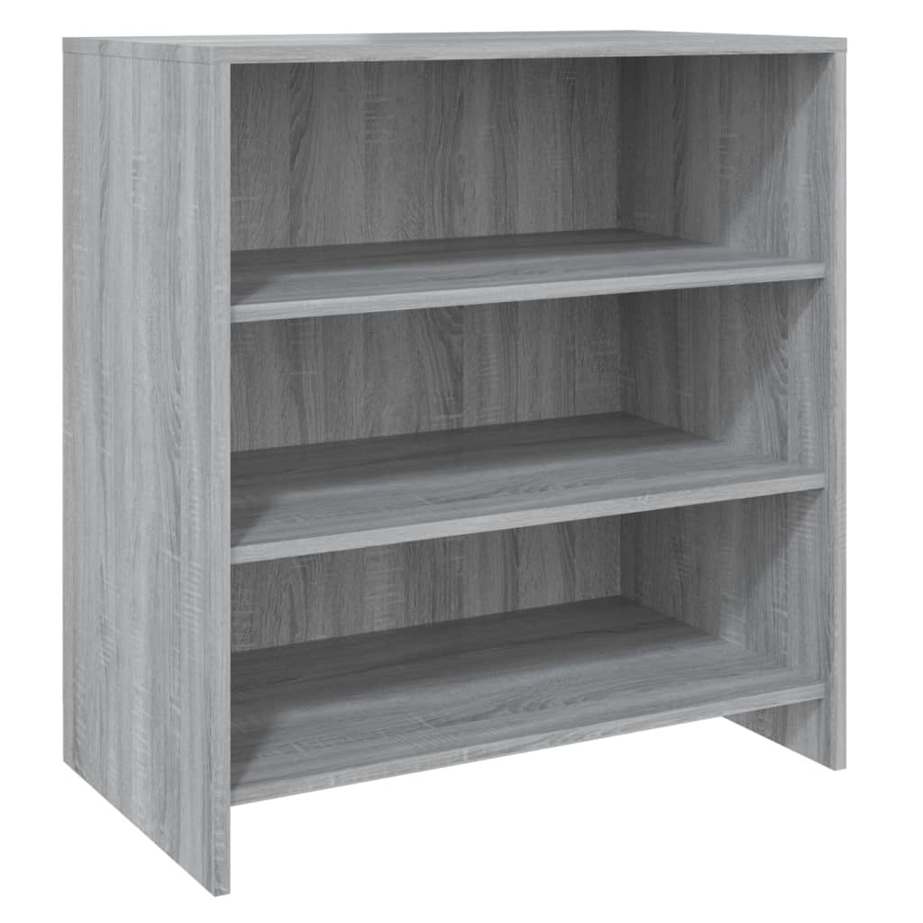 VidaXL Dressoir 70x40,5x75 cm spaanplaat grijs sonoma eikenkleurig