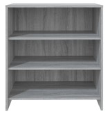 VidaXL Dressoir 70x40,5x75 cm spaanplaat grijs sonoma eikenkleurig