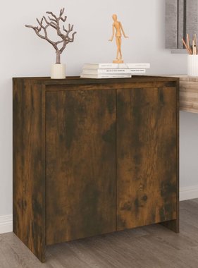 VidaXL Dressoir 70x40x73,5 cm spaanplaat gerookt eikenkleurig