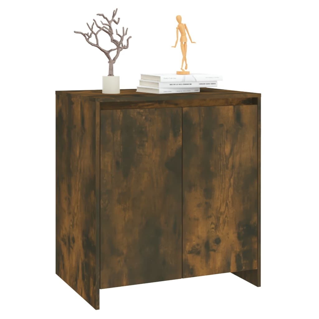 VidaXL Dressoir 70x40x73,5 cm spaanplaat gerookt eikenkleurig