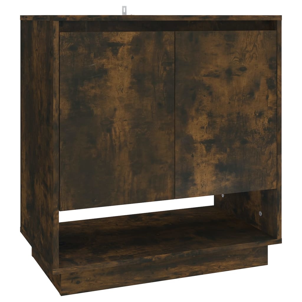 VidaXL Dressoir 70x41x75 cm spaanplaat gerookt eikenkleurig