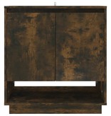 VidaXL Dressoir 70x41x75 cm spaanplaat gerookt eikenkleurig