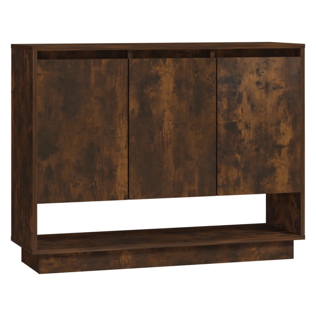 VidaXL Dressoir 97x31x75 cm spaanplaat gerookt eikenkleurig