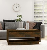 VidaXL Salontafel 102,5x55x44 cm spaanplaat gerookt eikenkleurig