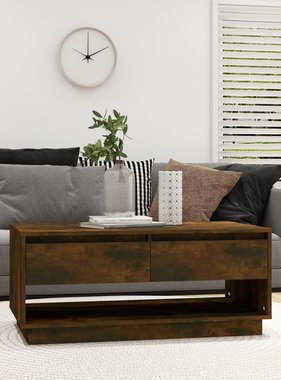 VidaXL Salontafel 102,5x55x44 cm spaanplaat gerookt eikenkleurig