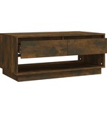 VidaXL Salontafel 102,5x55x44 cm spaanplaat gerookt eikenkleurig