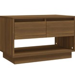 VidaXL Tv-meubel 70x41x44 cm spaanplaat bruineikenkleurig