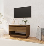 VidaXL Tv-meubel 70x41x44 cm spaanplaat bruineikenkleurig