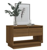 VidaXL Tv-meubel 70x41x44 cm spaanplaat bruineikenkleurig