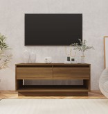 VidaXL Tv-meubel 102x41x44 cm spaanplaat bruineikenkleurig