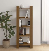 vidaXL Boekenkast/kamerscherm 60x35x160 cm massief hout honingbruin