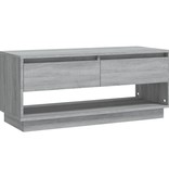 VidaXL Tv-meubel 102x41x44 cm spaanplaat grijs sonoma eikenkleurig