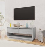 VidaXL Tv-meubel 102x41x44 cm spaanplaat grijs sonoma eikenkleurig