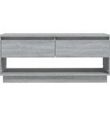VidaXL Tv-meubel 102x41x44 cm spaanplaat grijs sonoma eikenkleurig
