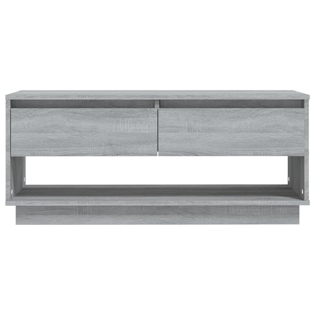 VidaXL Tv-meubel 102x41x44 cm spaanplaat grijs sonoma eikenkleurig