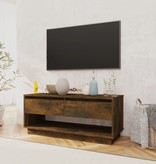 VidaXL Tv-meubel 102x41x44 cm spaanplaat gerookt eikenkleurig