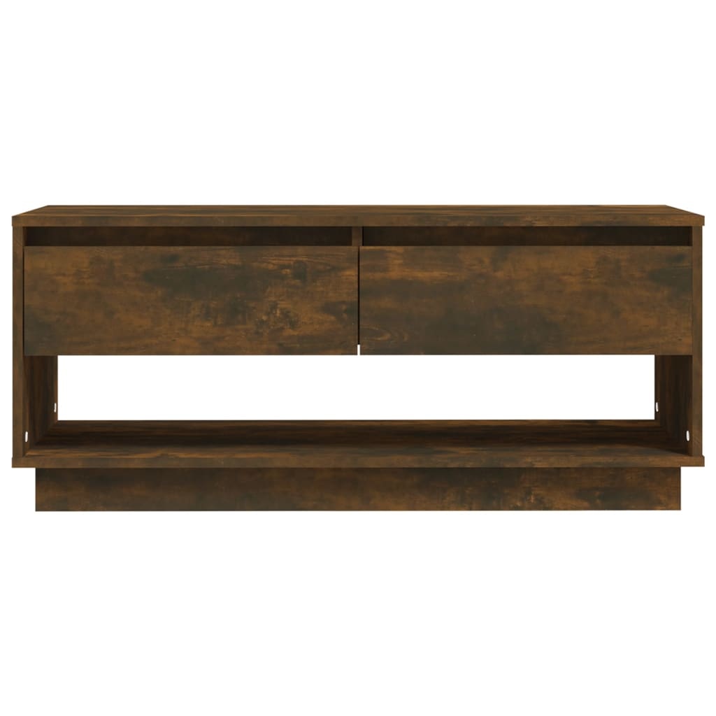 VidaXL Tv-meubel 102x41x44 cm spaanplaat gerookt eikenkleurig