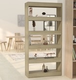 vidaXL Boekenkast/kamerscherm 80x30x166 cm spaanplaat sonoma eiken