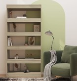 vidaXL Boekenkast/kamerscherm 80x30x166 cm spaanplaat sonoma eiken