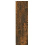 vidaXL Apothekerskast 30x42,5x150 cm bewerkt hout gerookt eikenkleurig