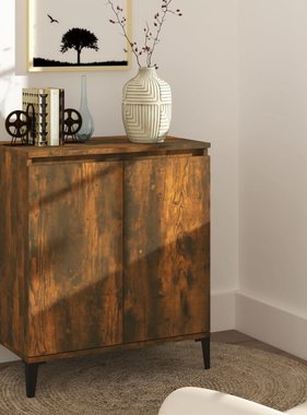 VidaXL Dressoir 60x35x70 cm bewerkt hout gerookt eikenkleurig