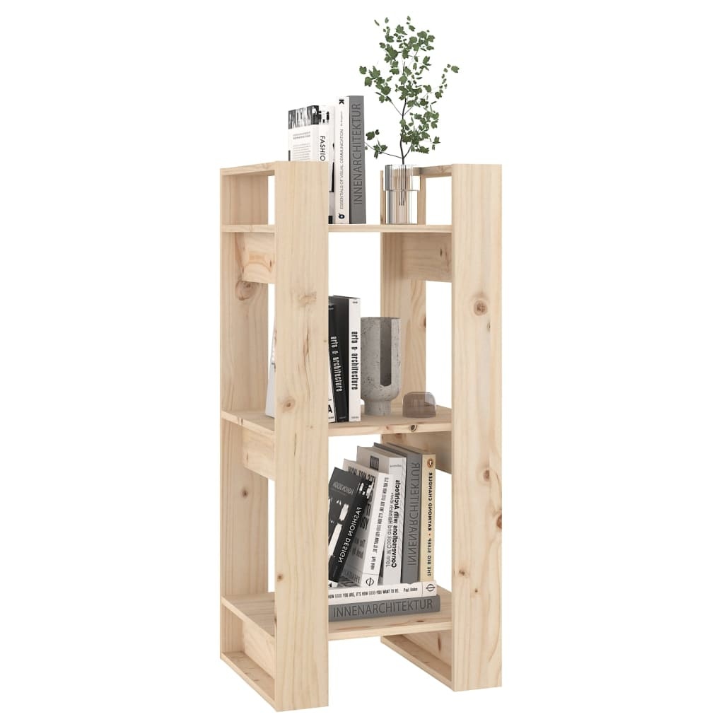 vidaXL Boekenkast/kamerscherm 41x35x91 cm massief grenenhout