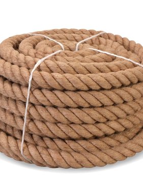 vidaXL Touw 100% jute 40 mm 30 m