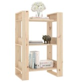 vidaXL Boekenkast/kamerscherm 60x35x91 cm massief grenenhout