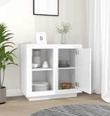 VidaXL Dressoir 80x40x75 cm wit