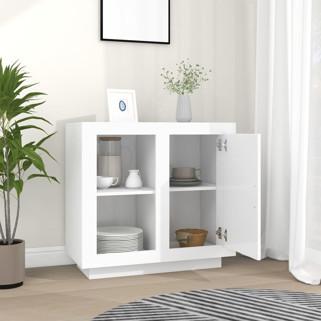VidaXL Dressoir 80x40x75 cm wit