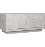 VidaXL Salontafel 102x50x45 cm bewerkt hout betongrijs